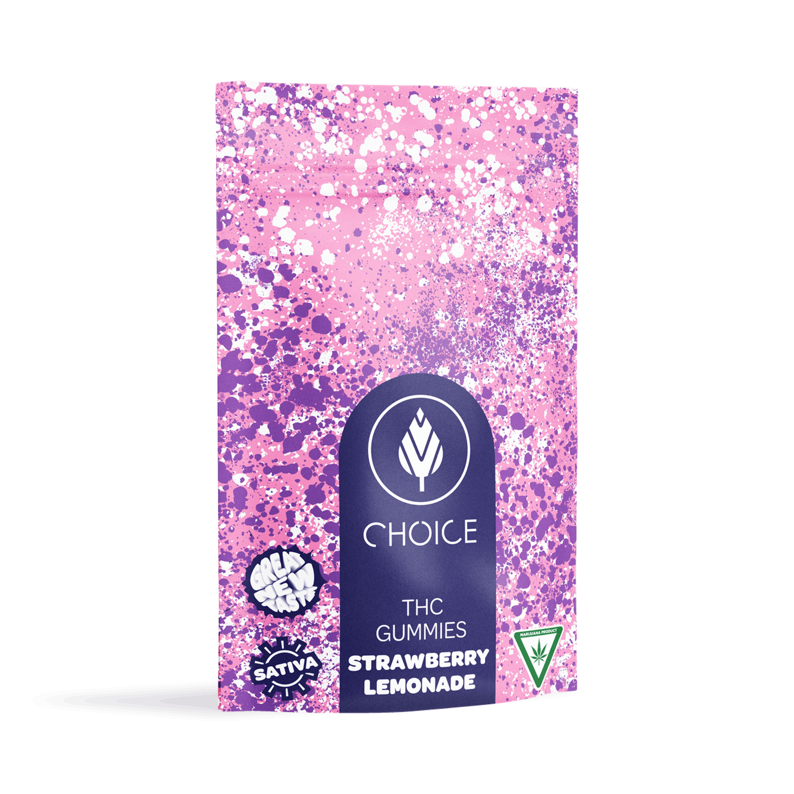 Product: Choice | Strawberry Lemonade | Infused Gummies | 200mg | Sativa