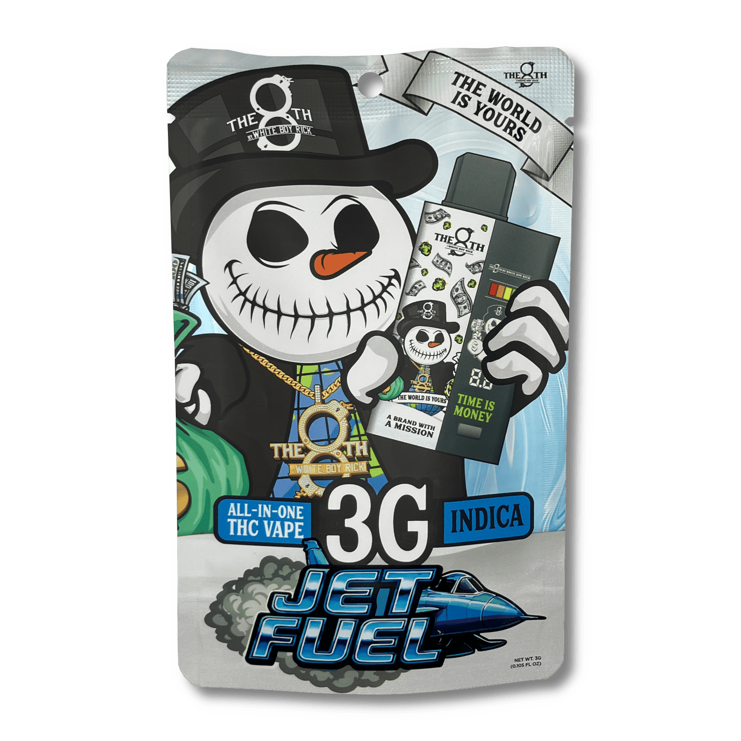 Product: White Boy Rick | Live Resin Disposable - 3g - Jet Fuel