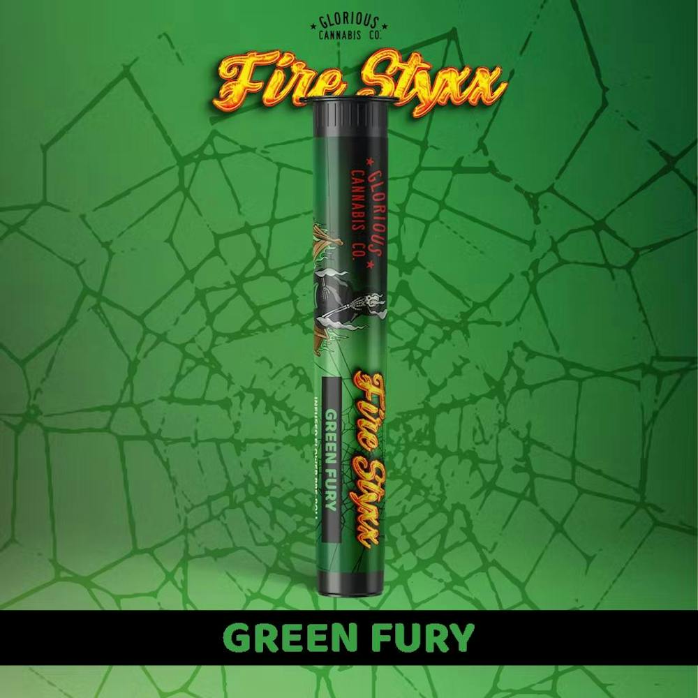 Product Green Fury - Infused Fire Styxx Pre-Roll