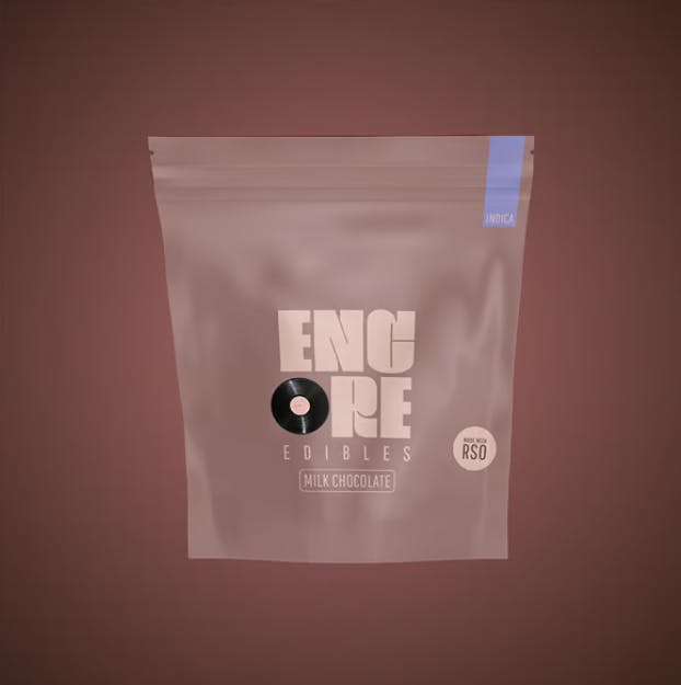 Product VE Encore Chocolate - Milk RSO Indica 100mg 10pk