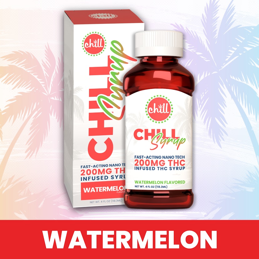 Chill Medicated - Watermelon 200mg THC Syrup