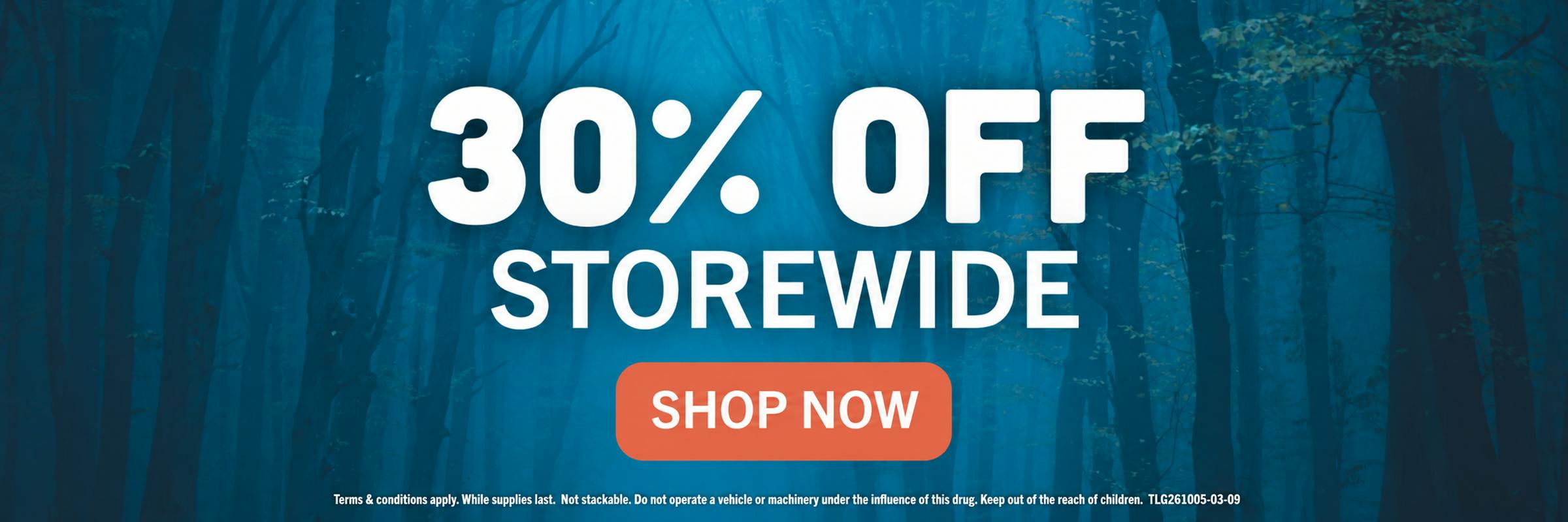30% OFF STOREWIDE SALE