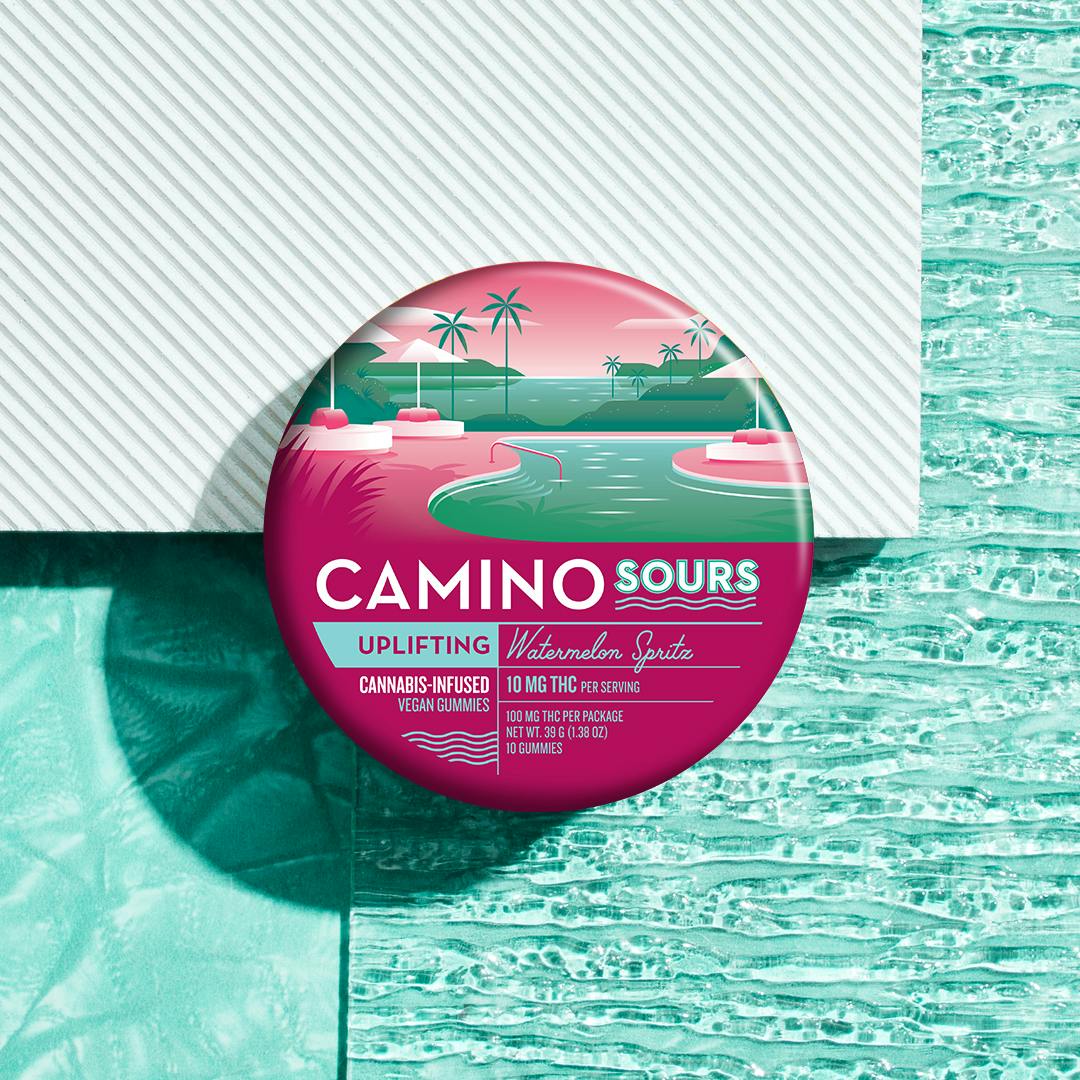 Photo of Camino Uplifting Watermelon Spritz Gummies 100 mg 20pk
