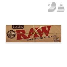 RAW | Classic Paper 1 1/4  50 Leaves per box