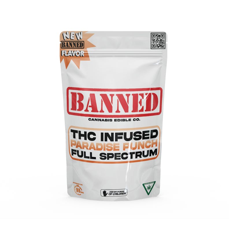 Banned - 200mg Gummies - Paradise Punch