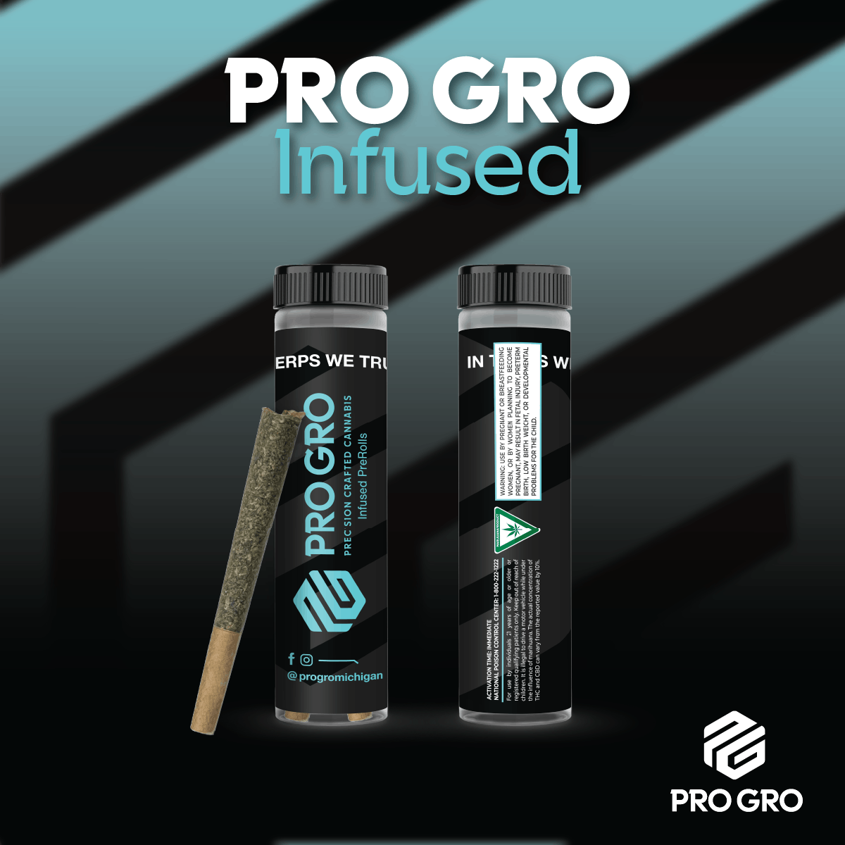 Pro Gro - 3-Pack 1g Bubble Hash Infused Preroll - Pink Guava