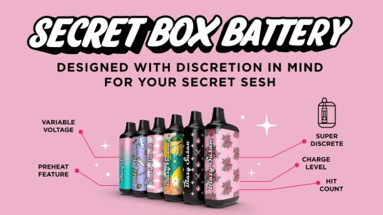 Star Buds Blazy Susan Secret Vape Battery