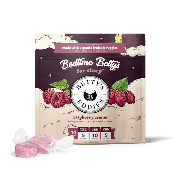 Raspberry Creme | Bedtime Betty - 5mg/50mg [10pk]