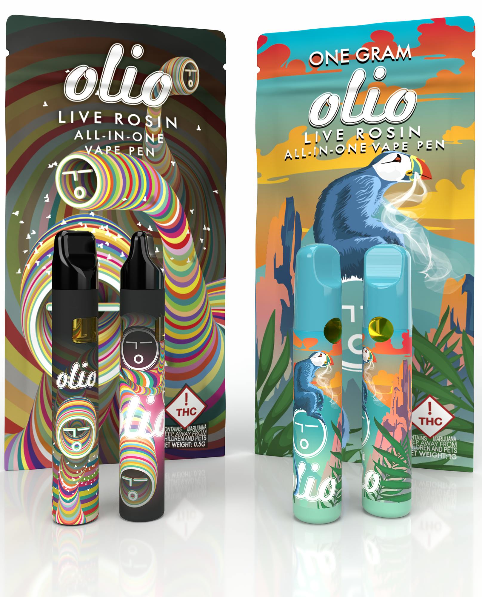 Olio | Grape Gas | Live Rosin | AIO