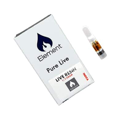 Product: Element | Banana Starship Pure Live Cartridge | 0.5g