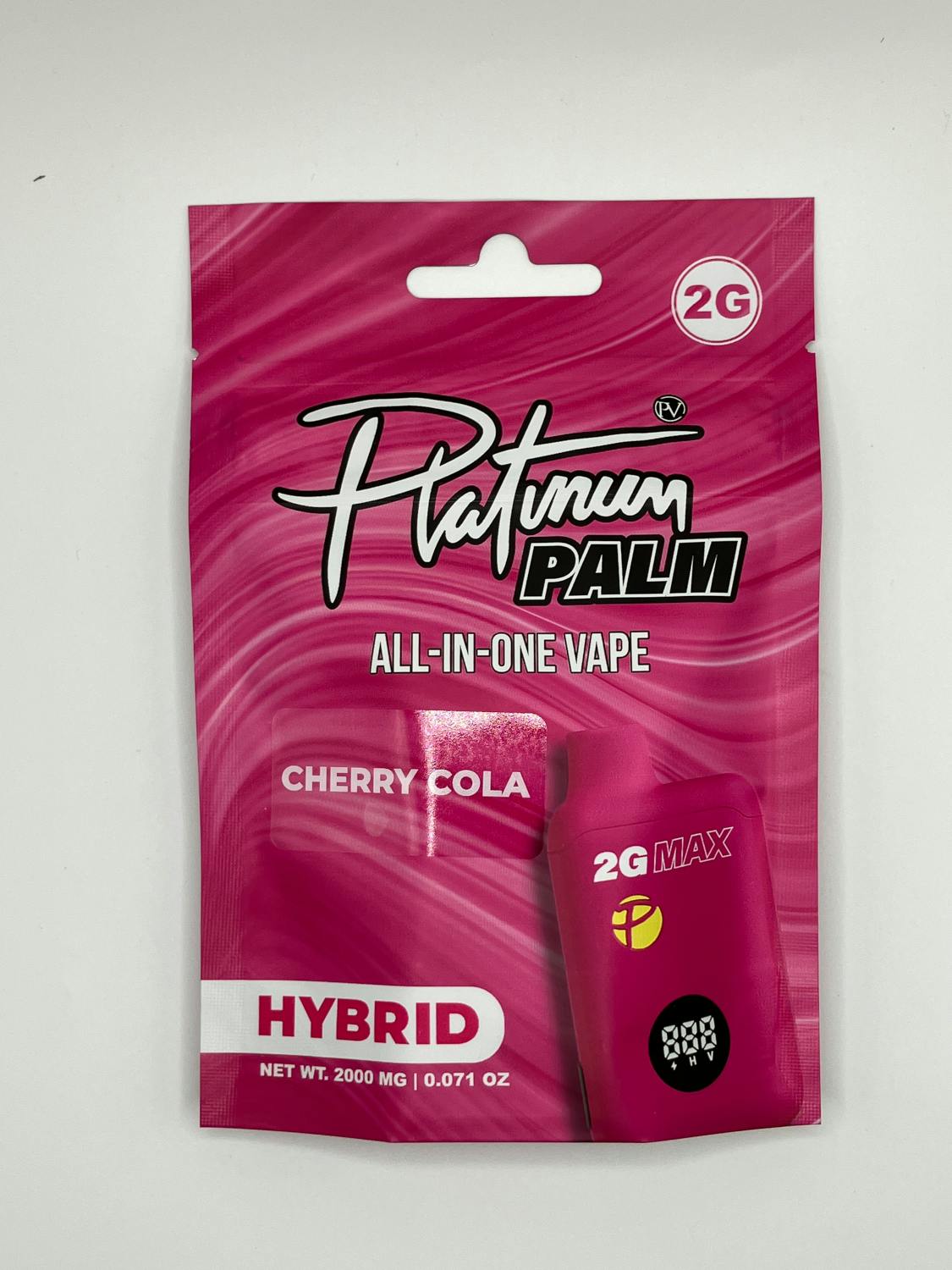 Platinum Vape | Palm Disposable Vape - 2g - Cherry Cola (Hybrid)