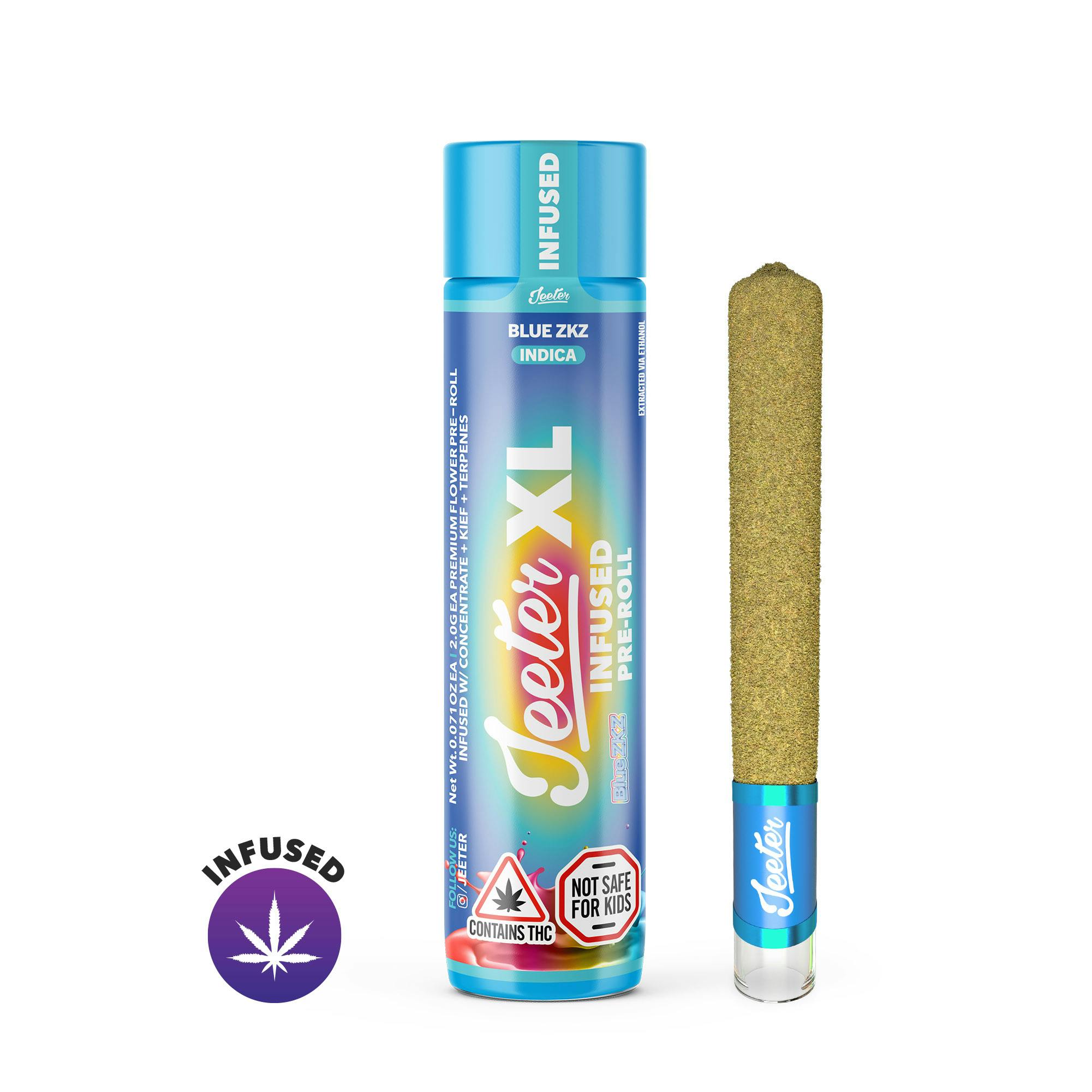 Blue ZKZ Jeeter XL Infused Pre-Roll | 2g | Hidden Wonders