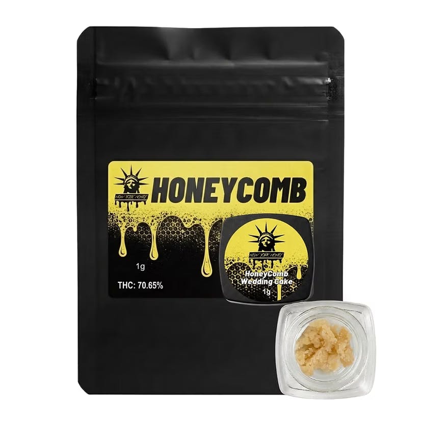 Product New York Honey - Wedding Cake - 1g - Honey Comb Concentrate