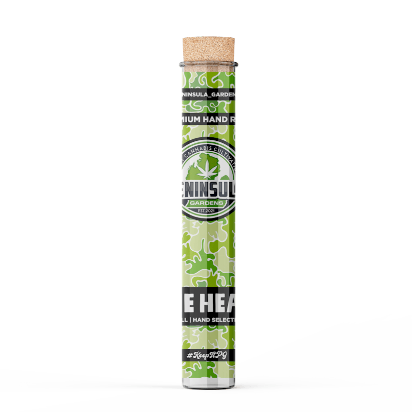Peninsula Gardens -  Lime Headz Hand Roll PR