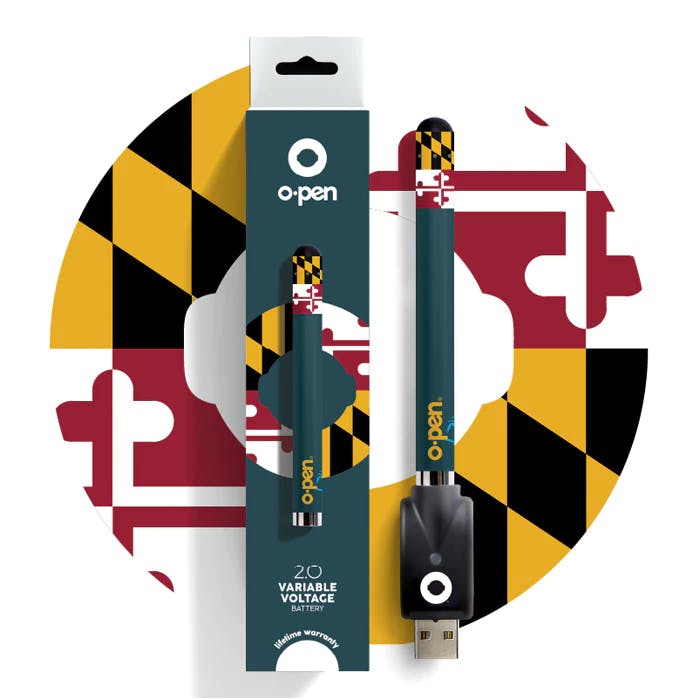 O.pen O.Pen | 510 Vape Battery | Maryland Flag - Star Buds Cannabis  Dispensaries Cannabis Dispensary in NY, MD, MS, IL, OK