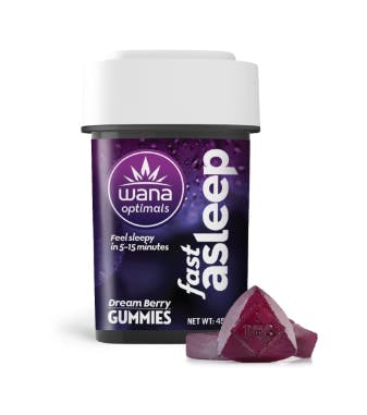 Wana Optimals Fast Asleep Dreamberry 5:1 Soft Lozenges 10pk