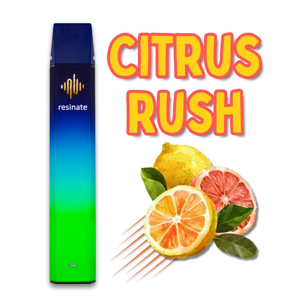 Citrus Rush | Live Resin Diamond Infused | Disposable Vape