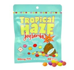 Photo of Joy Bombs Tropical Haze (40pk / 100mg THC)