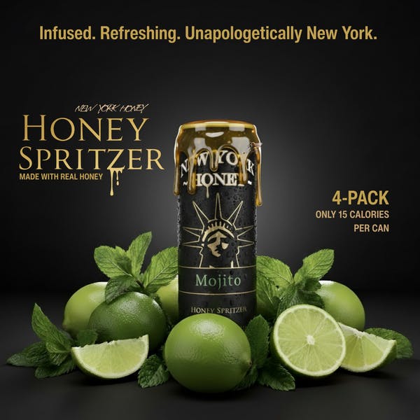 NY Honey Mojito Honey Spritzer 4pk