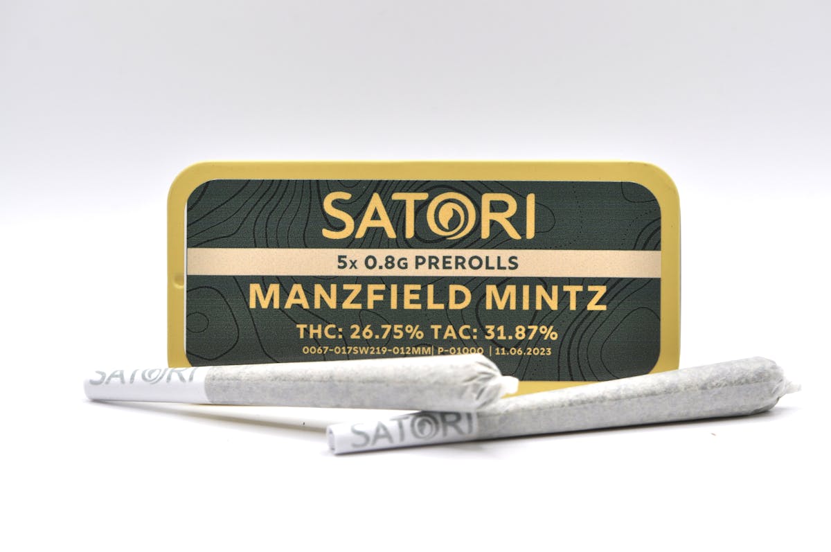 Image of Manzfield Mintz | 0.33g Preroll 3Pk