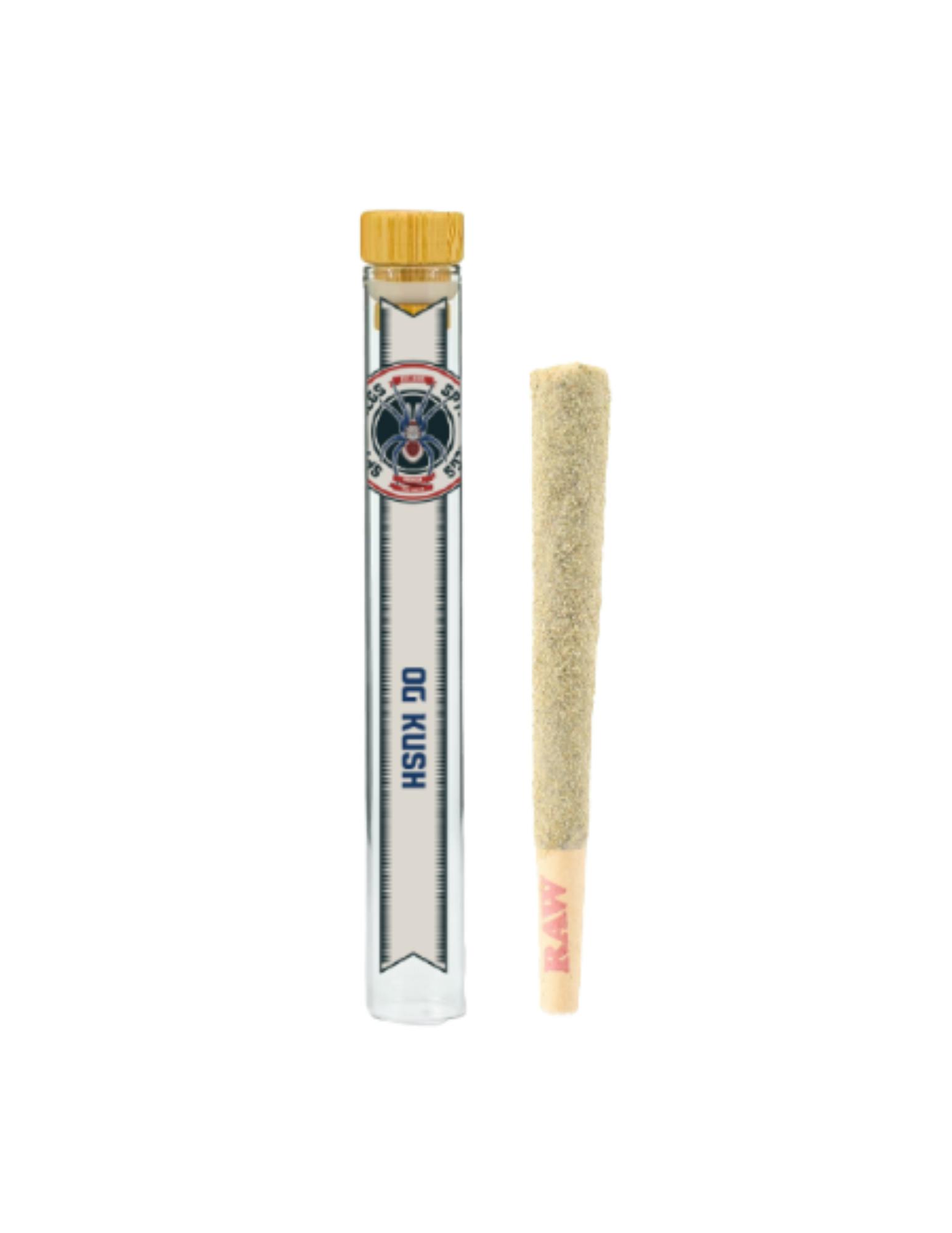Product: SPYDER LEGS | OG KUSH | INFUSED PRE-ROLL HYBRID