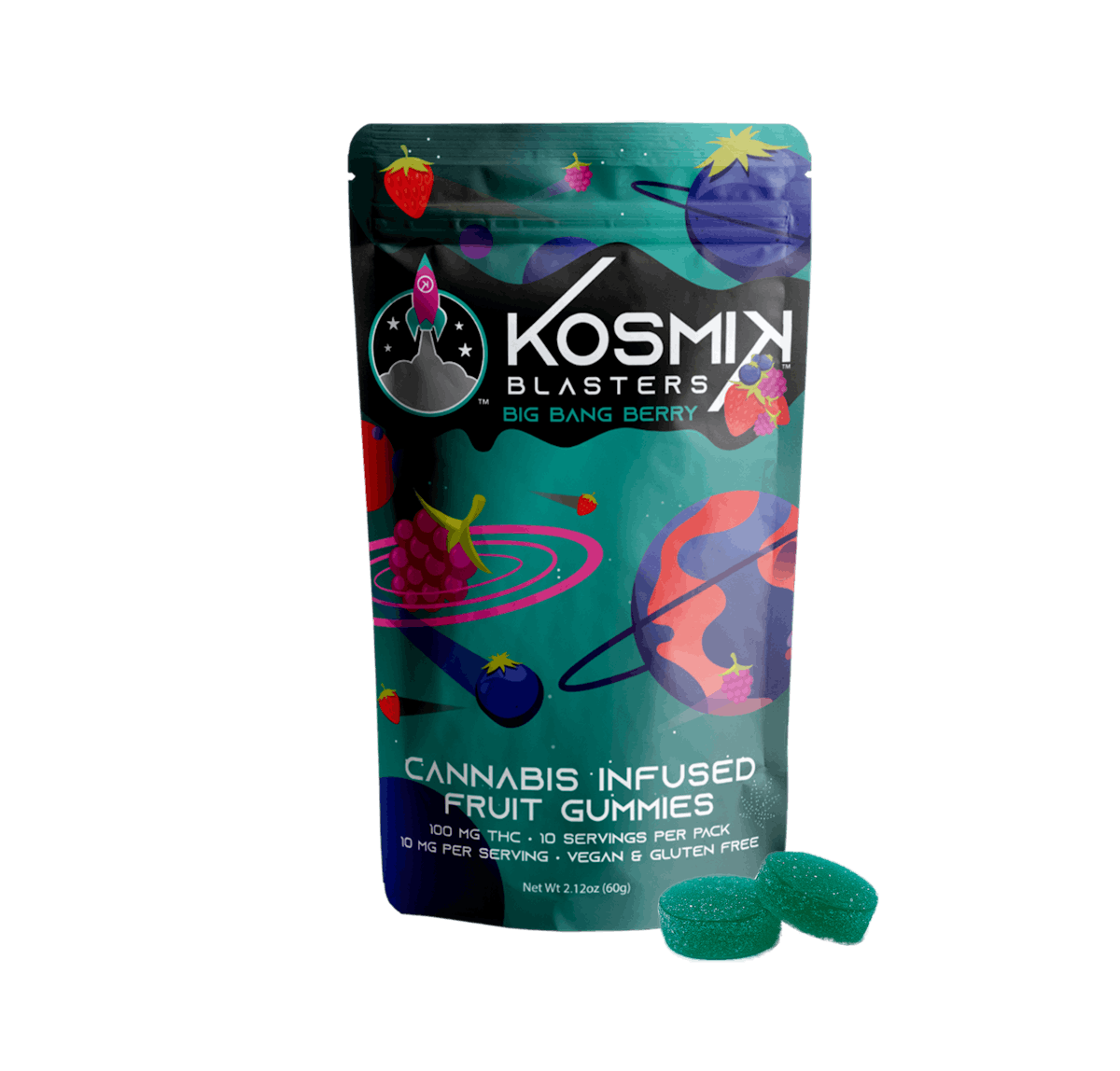 Image of Big Bang Berry | 100mg Gummies