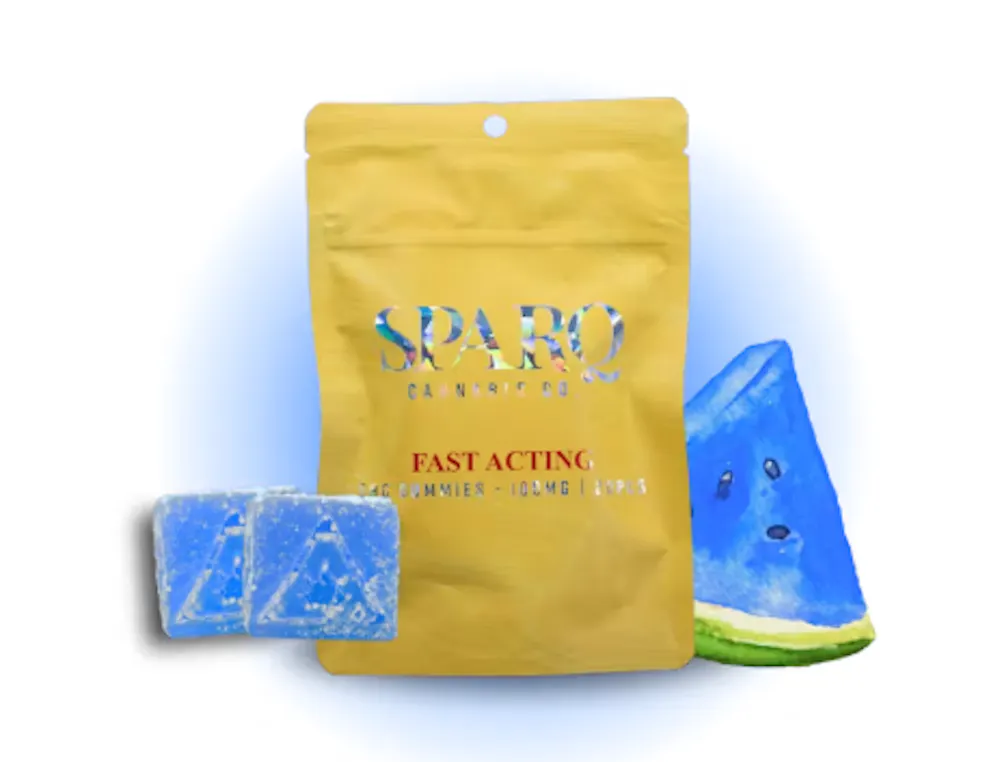 Product Sparq | Blue Watermelon | Gummies | 100mg
