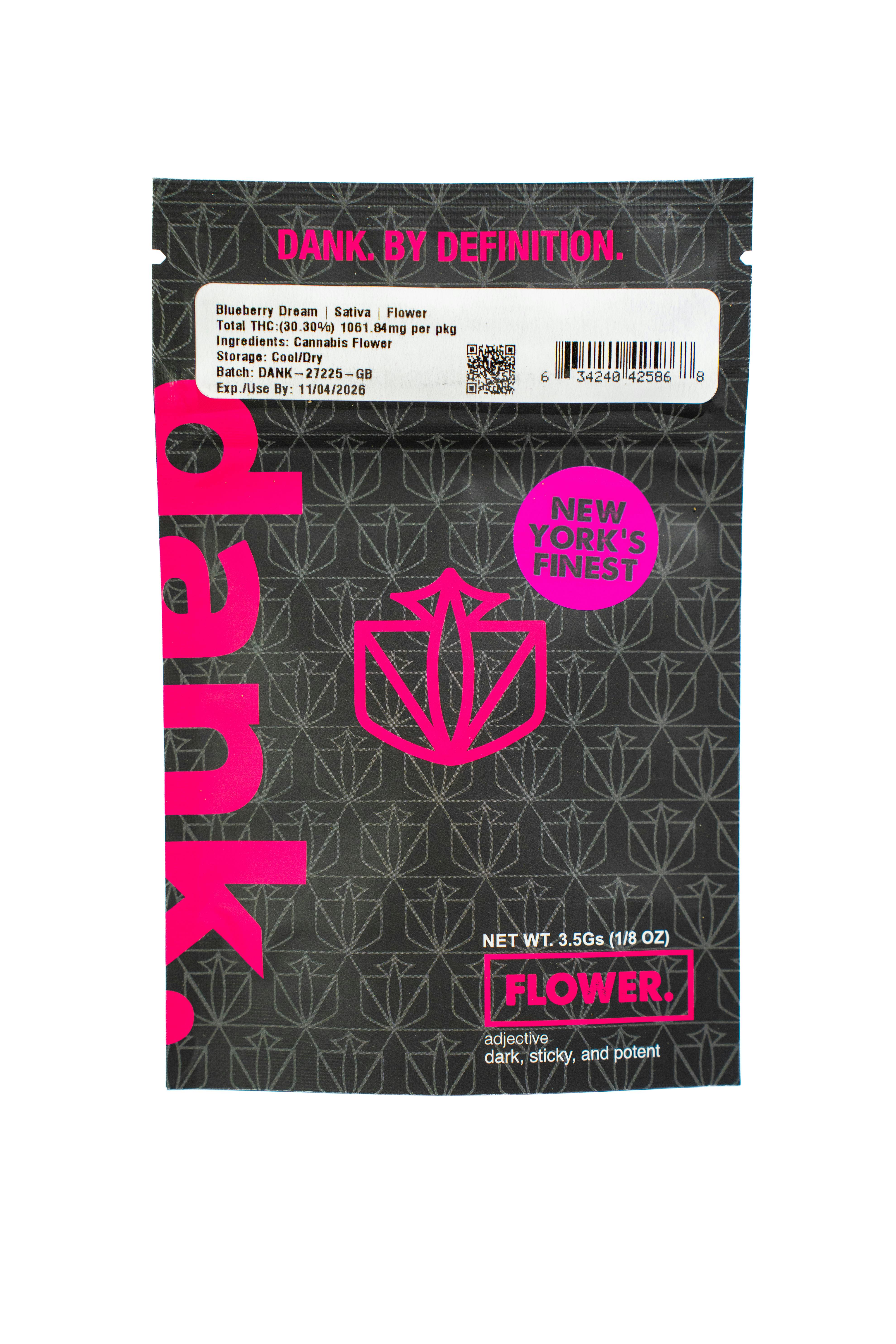 Dank By Definition. Dirty Taxi | Sungrown Flower Bag - Strain