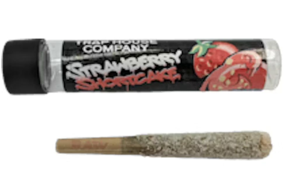 Trap House | Infused Pre-Roll - 1.25g - Strawberry Shortcake