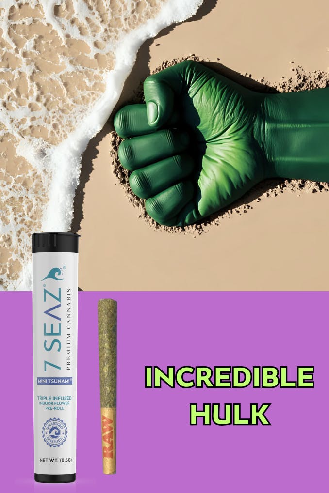 Incredible Hulk Mini Tsunami single Pre roll | Hybrid | 7 Seaz