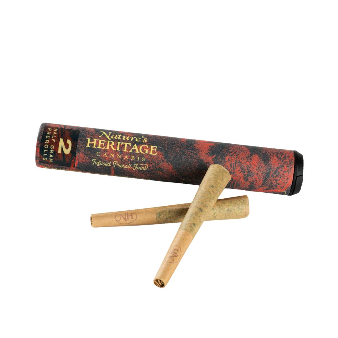 Shop Nature's Heritage Chocolatina Infused Preroll [2pk] 0.5g each