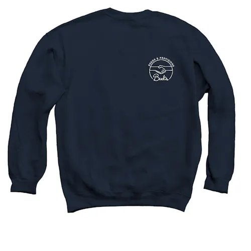 Crew Neck Navy Sweatshirt – Small-active