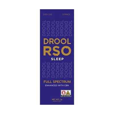 Drool Sleep RSO Syringe