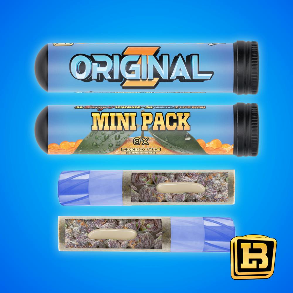 Lunchbox: Cherryzona Lemonade + Original Z Hash Hole Minis 2pk