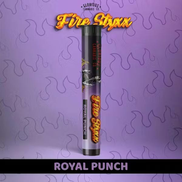 Fire Styxx - 1g Infused Preroll - Royal Punch