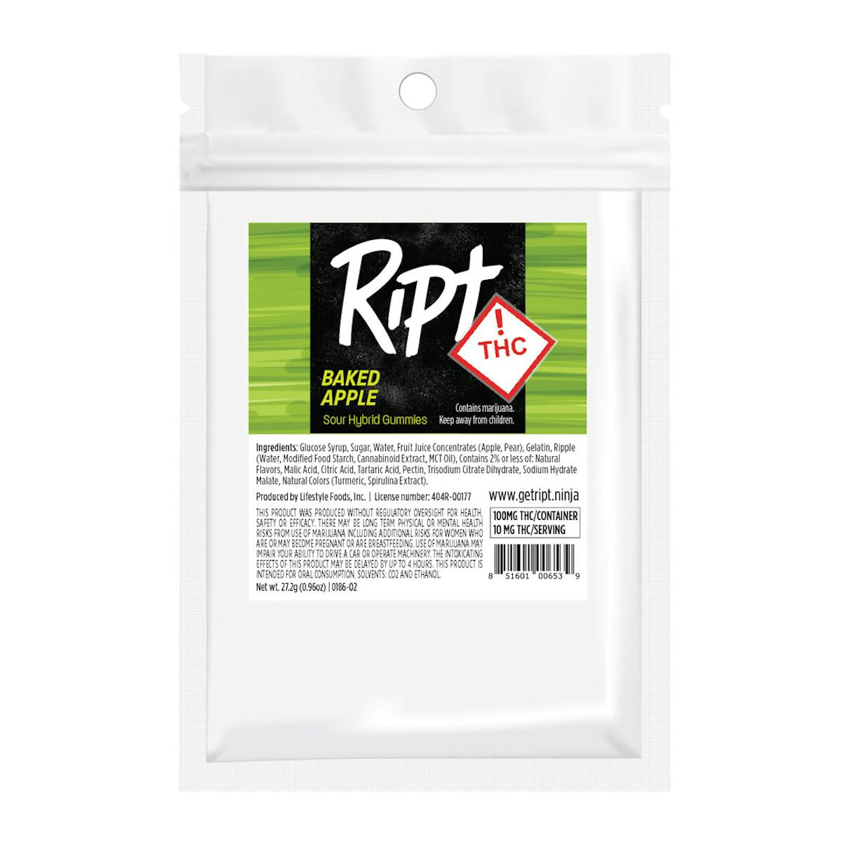 Photo of Ript | Gummies | Baked Apple (Hybrid)
