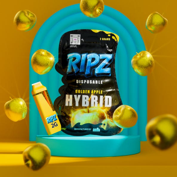 Golden Apple | 2g | Disposable | RIPZ