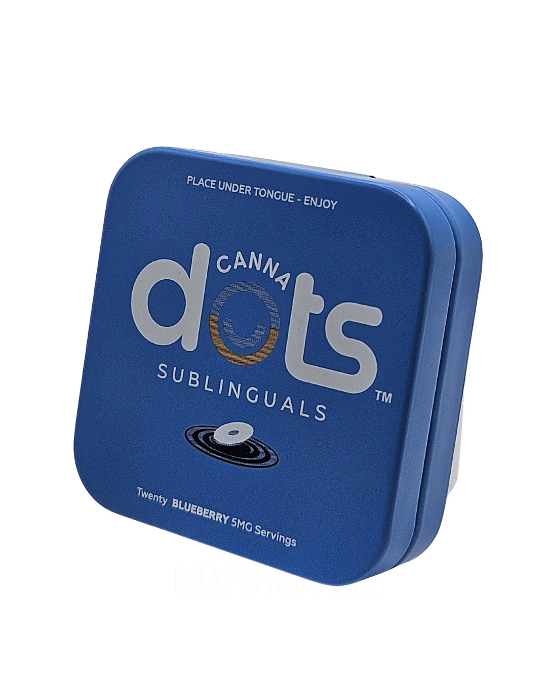 Thc Sublingual Dots - Blueberry 20pk - 100mg by Canna Dots