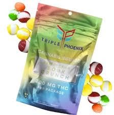 Product: Triple Phoenix | Sour Crunch | Infused Edibles | 200mg | Hybrid