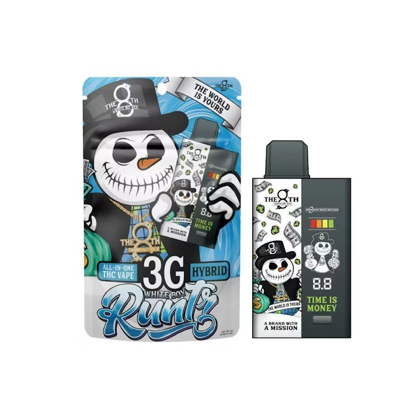 The 8th 3g Disposable White Boy Runtz