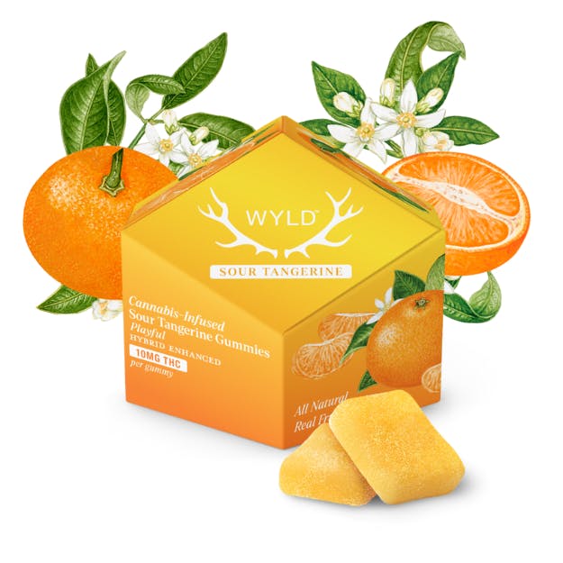 Wyld - Sour Tangerine Gummies 100mg