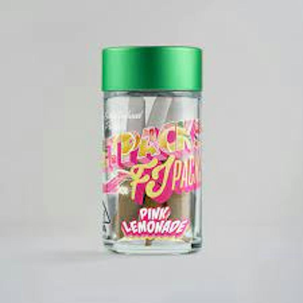 Product Infused Preroll FJ-3 | Pink Lemonade 5pk | Jetpacks