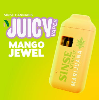 Sinse | Distillate All-in-One Vape | Mango Jewel 1g | Flora Farms Chippewa