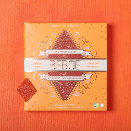 Beboe | Blood Orange Gummies | 20pk | 110mg-active