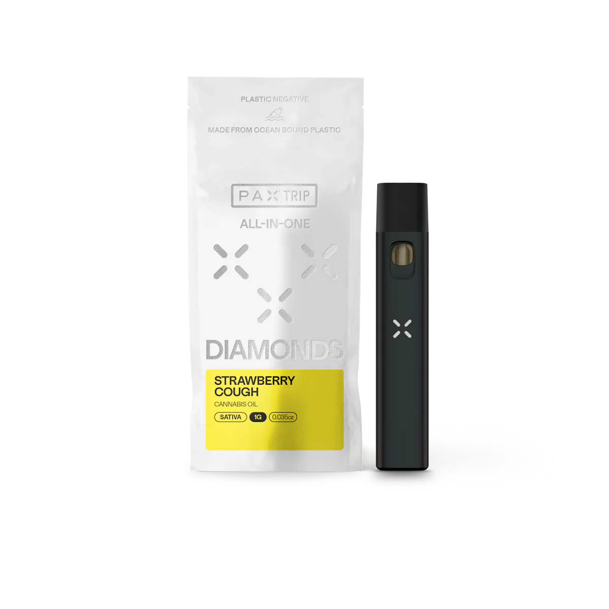 PAX Liquid Diamonds | Strawberry Cough 1g | AIO 1g Vaporizers