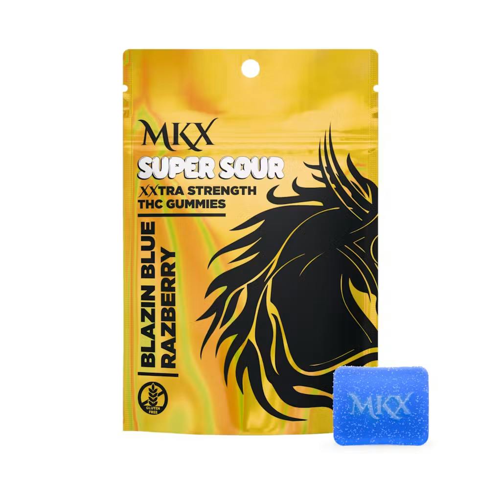 MKX - 200mg Gummies - Super Sour Blue Razz