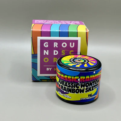 Hunna - 1g Live Hash Rosin Ground Score - Jurassic Rainbow