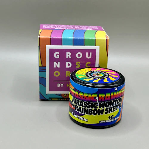 Hunna - 1g Live Hash Rosin Ground Score - Jurassic Rainbow