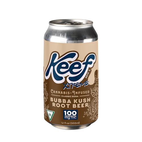 Keef Classic Soda Bubba Kush Root Beer XTREME | 100mg-active