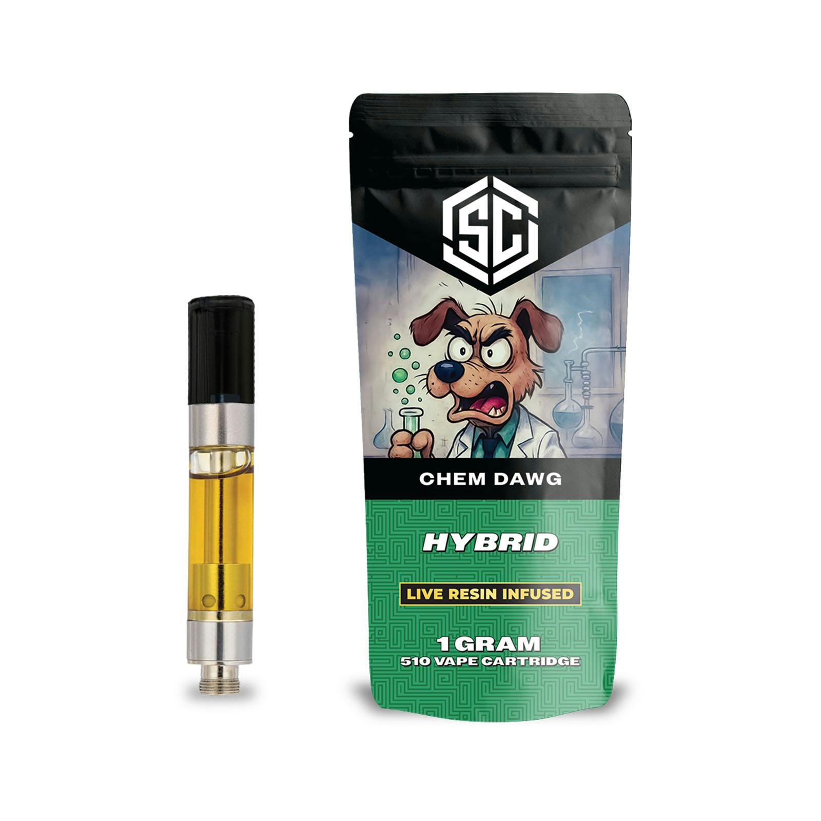 Society C - 1g Live Resin Cart - Chem Dawg